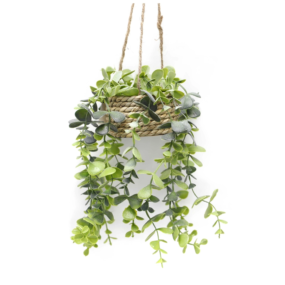 Hot Selling Outdoor Hanging Bonsai Fence Decoration Green Plants Good-Looking Artificial Bonsai Outdoor Decoration Bonsai