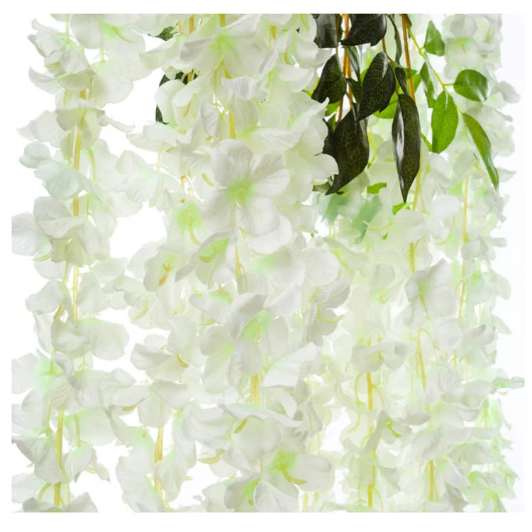 Hanging Garland Silk Wedding Decoration Wisteria of Vine Artificial Flower Vine Garland