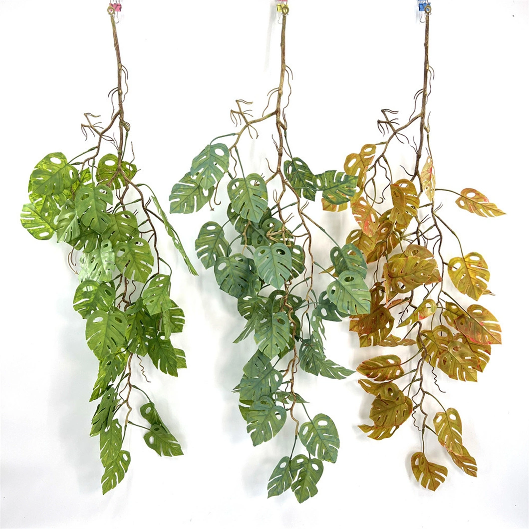 Artificial Fern Foliage Rattan Faux IVY Leaves Vines Wall Hanging Plant