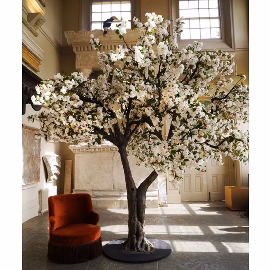Im Freien kundengebundener hoher künstlicher Kirschblüten-Baum-Hochzeits-Dekorations-Bäume-Fälschungs-Baum