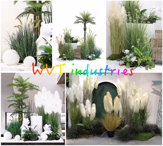 Künstliche Farnblätter, Weiden-Rattan, künstliche IVY-Blätter, Ranken, Wandbehangpflanze